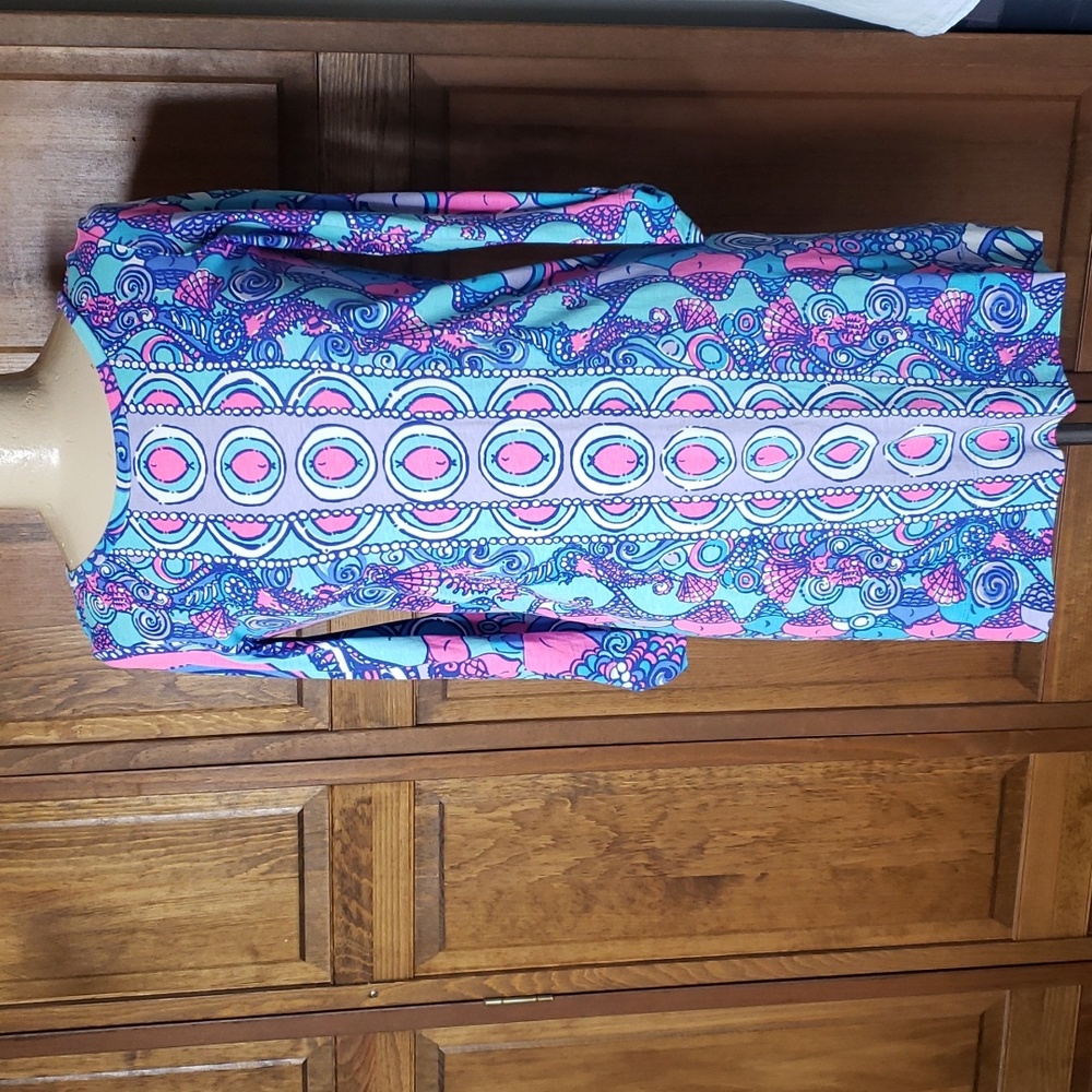 Lily Pulitzer NWOT LINDEN Pima Cotton Shift Dress Sz XS